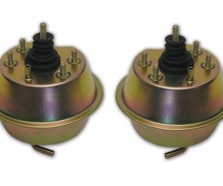 Redline Restomotive® 1968-1982 Chevrolet Corvette Headlight Door Vacuum Actuators, Pair