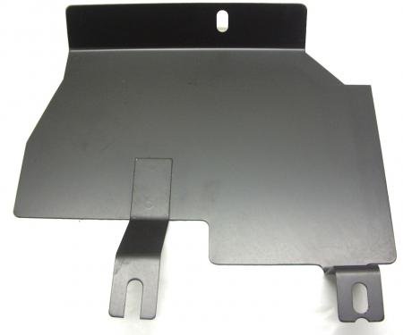 Corvette Firewall Splash Shield, Metal Right with Air Conditioning, 1969-1972