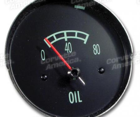 Corvette Oil Gauge, 80#, 1965-1967