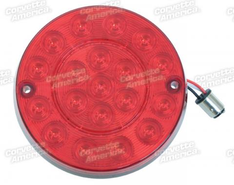 Corvette LED Taillight, Red, 1980-1982