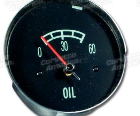 Corvette Oil Gauge, 60#, 1965-1967