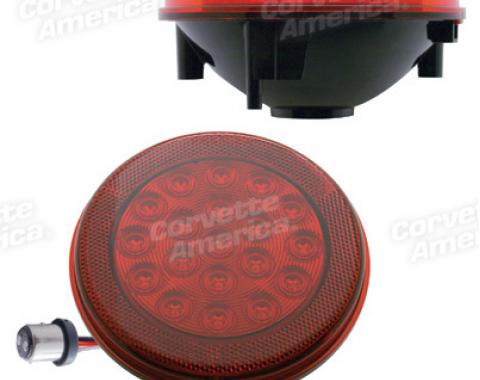 Corvette Led Tail Light - Red, 1984-1990