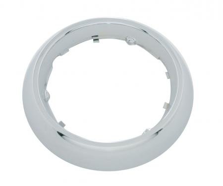 United Pacific Chrome Plated Dome Light Bezel For 1955-57 Chevy Passenger Car C555736