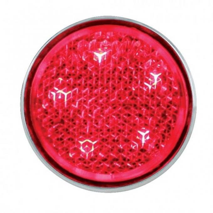 United Pacific 5 LED Tail Light Reflector For 1951-52 & 1956 Chevy Passenger Car CTL5606LED