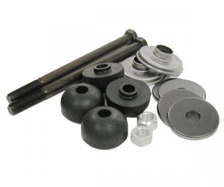 Corvette Rear Leaf Spring Bolt Kit, Long Bolts, With Rubber Cushions, 1963-1982