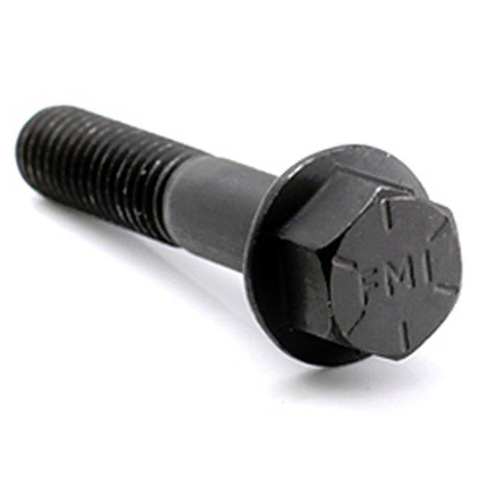 7/16"-14 x 3-1/2" Grade 8 Frame Bolt, Non-Indented, Non-Serrated, Black Phosphate & Oil 