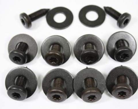 Corvette Hardtop Mounting Bracket Bolt Set, 1986-1996