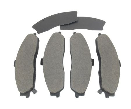 Corvette Brake Pad Kit, Front Axle, 1997-2013