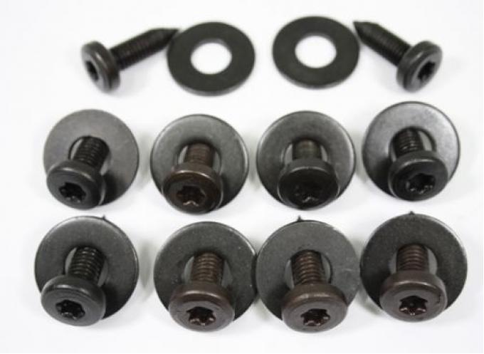 Corvette Hardtop Mounting Bracket Bolt Set, 1986-1996