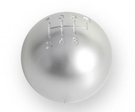 Hurst Billet Shift Knob, 6-Speed Pattern, Silver 163602HST