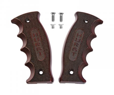 Hurst Replacement Pistol Grip Side Grip Plates in Rosewood 1539000