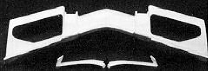 Corvette Lower Valance Panel, Hand Laid, ACI, 1968-1972