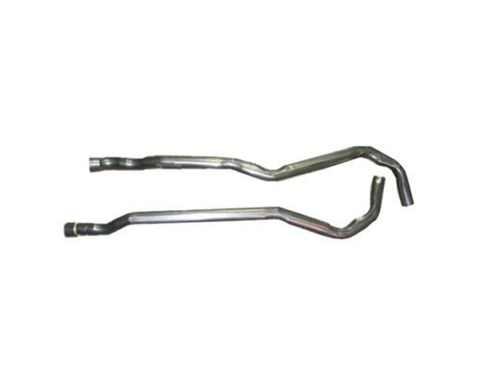 Corvette Exhaust Pipes, 350 4 Speed 2 Inch to 2.5 Inch, 1968-1973