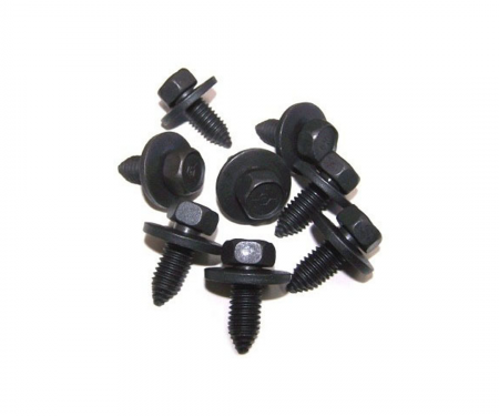 Redline Restomotive® 1968-1982 Chevrolet Corvette 8 Piece Door Hinge Bolt Set