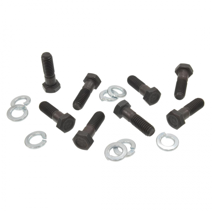 Corvette Half Shaft U-Joint Cap Bolt Set, Heavy Duty, 1963-1979