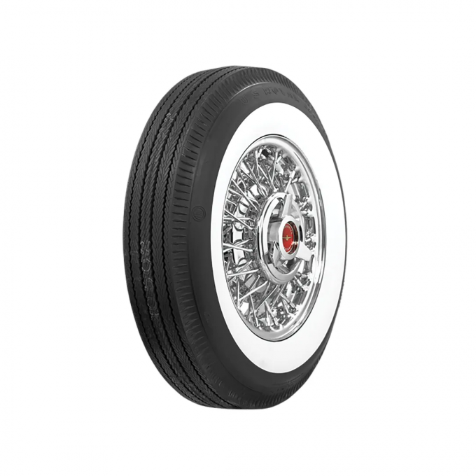 Corvette Tire, Us Royal 6.70X15 2 1/2 Inch Whitewall, 1956-1960