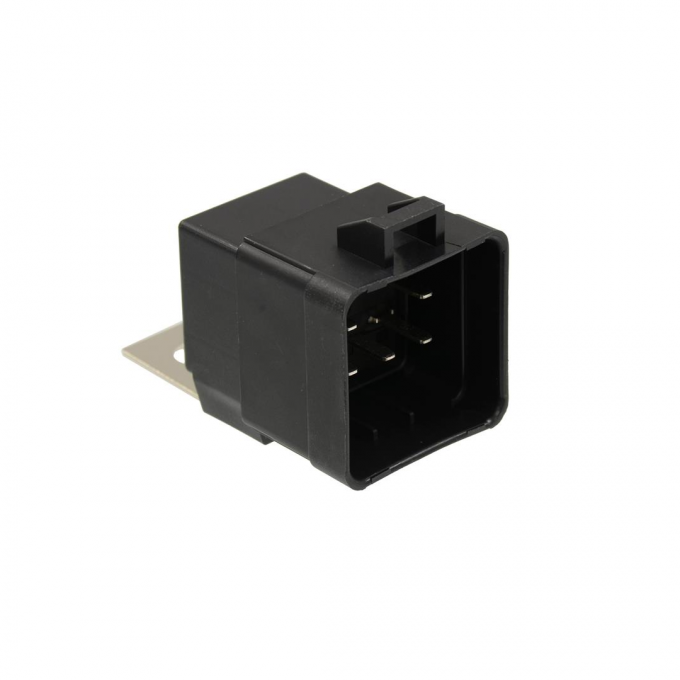 Corvette Engine Cooling Fan Relay, Black 5 Pin, 1995-1996