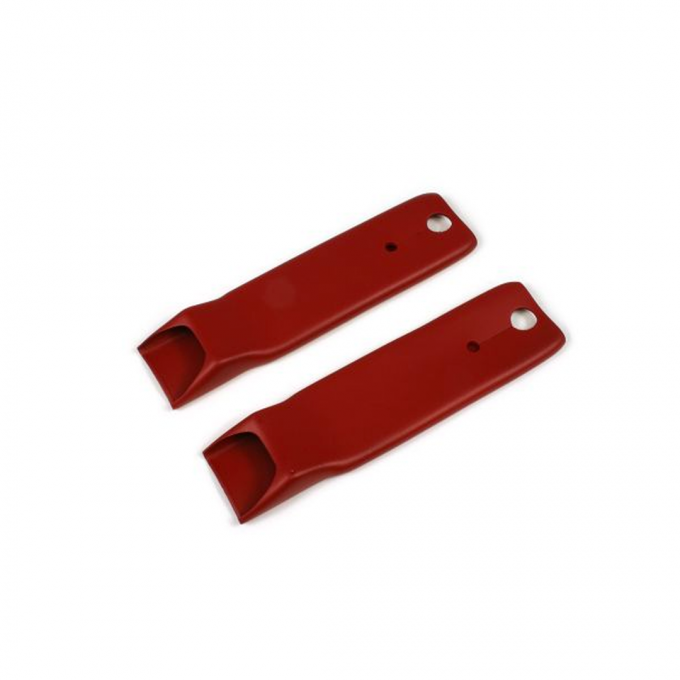 Corvette Seat Belt Inner Sleeve, 2 Required, Red, 1974-1982