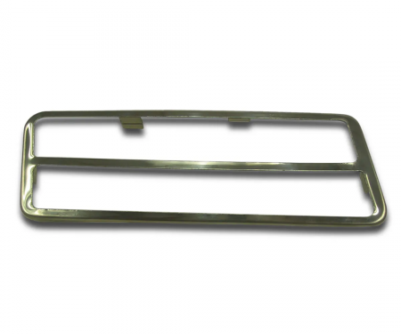 Corvette Gas Pedal Trim, Stainless Steel, 1968-1972