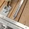 Race Ramps Arrowhead End Cap for Square-Edge, Recess-Mounted VersaTie Track (Series 2) 463201-1