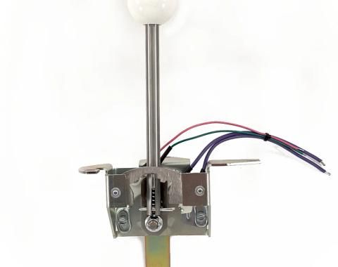Shiftworks 1956-64 Corvette Smoothie Shifters - 6L80E / 6L90E / 8L90E / White SW230-R24-06