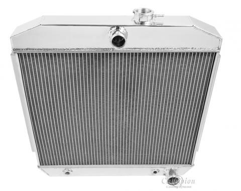 Champion Cooling 3 Row All Aluminum Radiator Made With Aircraft Grade Aluminum CC5057B-BLK