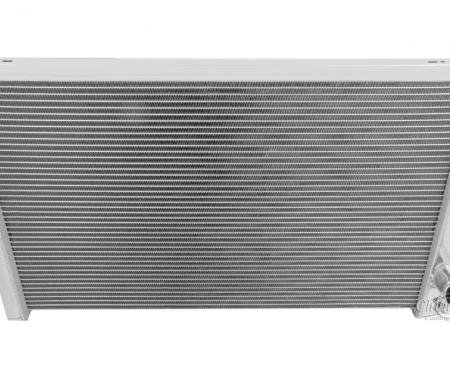 Champion Cooling 1973-1976 Chevrolet Corvette 3 Row All Aluminum Radiator Made With Aircraft Grade Aluminum CC478B BLEM