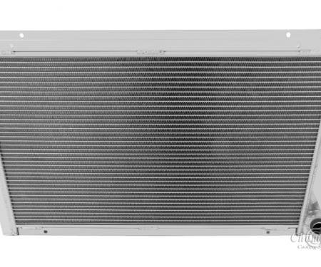 Champion Cooling 1977-1980 Chevrolet Corvette 3 Row All Aluminum Radiator Made With Aircraft Grade Aluminum CC718