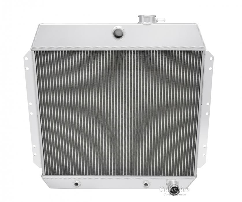 Champion Cooling 2 Row All Aluminum Radiator Made With Aircraft