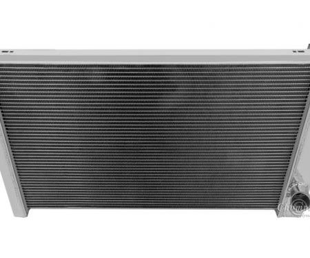 Champion Cooling 1969-1972 Chevrolet Corvette 3 Row All Aluminum Radiator Made With Aircraft Grade Aluminum CC1215