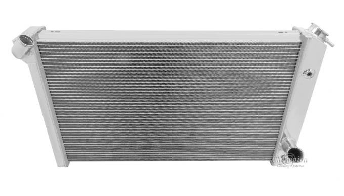 Champion Cooling 1973-1976 Chevrolet Corvette 3 Row All Aluminum Radiator Made With Aircraft Grade Aluminum CC478B