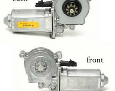 Corvette Door Window Motor, Left, Late 1986-1996