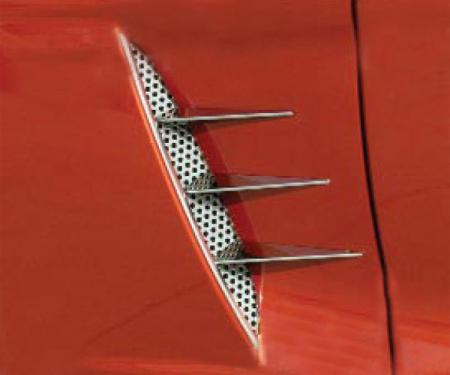 Corvette Fender Spears, C6 8 Piece Set, 2005-2010