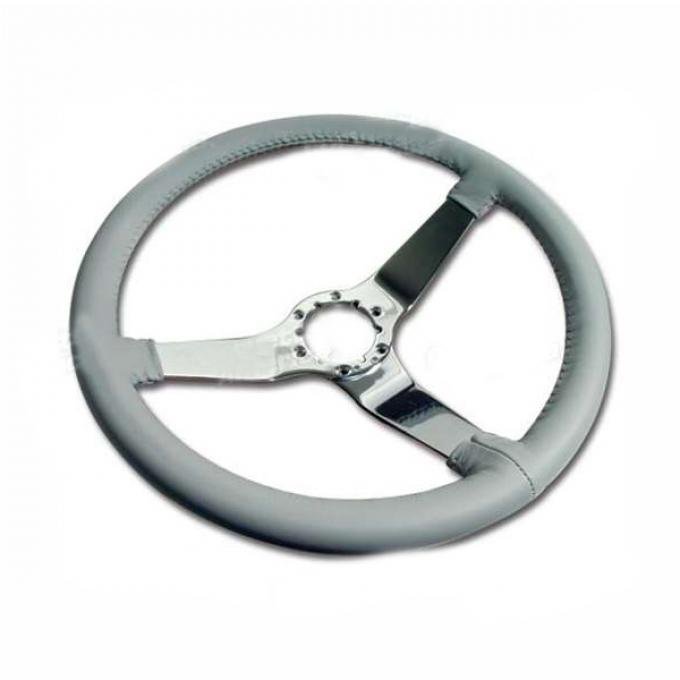 Corvette Steering Wheel, Smoke Reproduction Satin (67), 1977