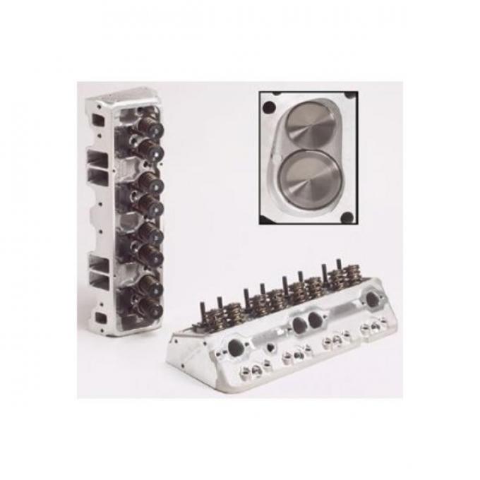 Corvette Edelbrock Performer RPM Cylinder Head, 1963-1986