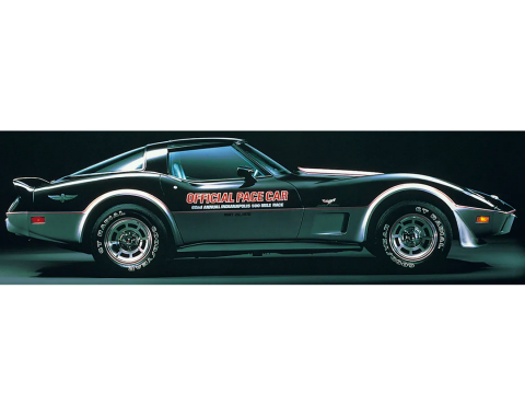 Corvette Body Decal Kit, Pace Car, 1978