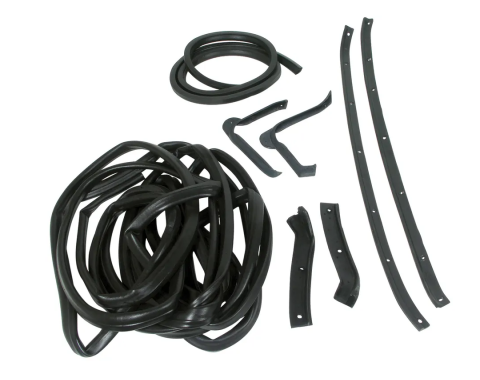 Corvette Weatherstrip Kit, Body Coupe 9 Piece, 1963-1967