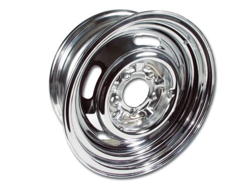 Corvette Rallye Wheel, Chrome 15X6, 1967