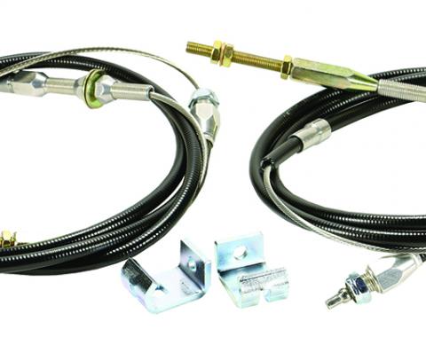 Universal Park Brake Cable Kit, For use with Rear Disc Brake Conversion Kit 4868936