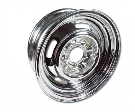 Corvette Rallye Wheel, Chrome 15X6, 1967