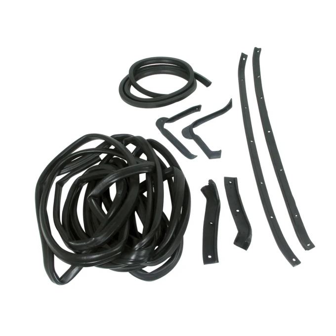 Corvette Weatherstrip Kit, Body Coupe 9 Piece, 1963-1967