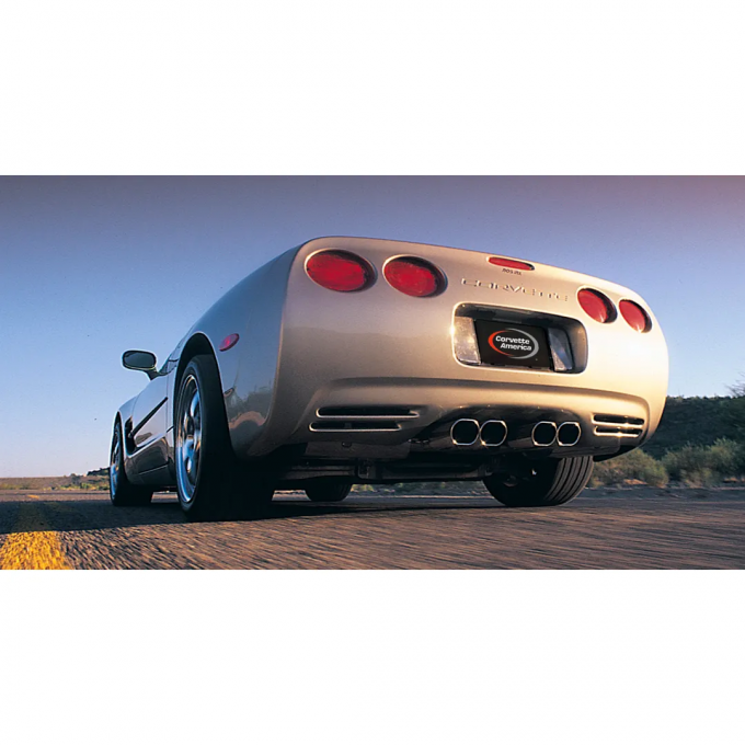 Corvette Rear Bumper, Stock Design, Fiberglass, ACI, 1997-2004