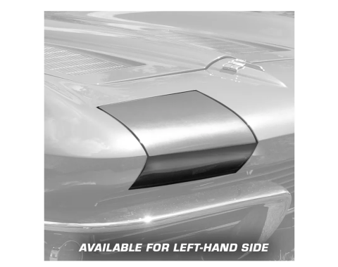 Corvette Headlight Bucket Fiberglss Skin, Left, 1963