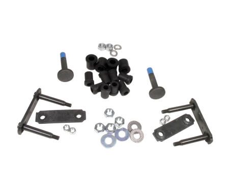 Corvette Rear Springs Mount Kit, Includes Bushings, Shackles & Eye Pins, 1953-1962