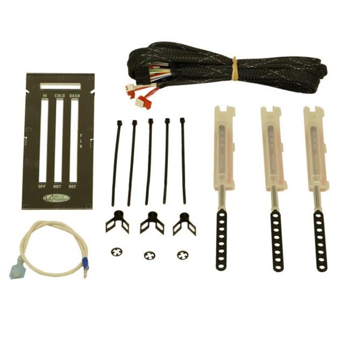 Vintage Air 1969 Camaro with Factory Air Gen IV SureFit™ Control Panel Conversion Kit 474269