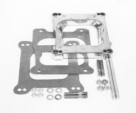 Corvette Edelbrock 4 Barrel Quadrajet Carburetor Adapter, 1955-1982