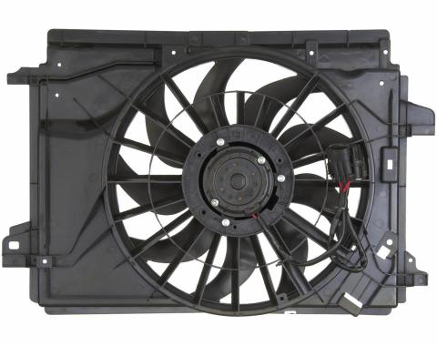 Corvette Radiator/Engine Cooling Fan Assembly, 2005-2013