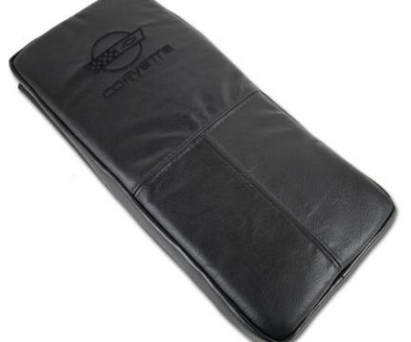 CA 1990-1996 Chevrolet Corvette Console Cushion with Logo 469120 | 59-96 Black