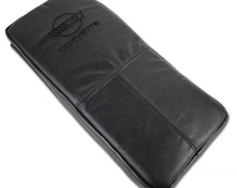 CA 1990-1996 Chevrolet Corvette Console Cushion with Logo 469120 | 59-96 Black