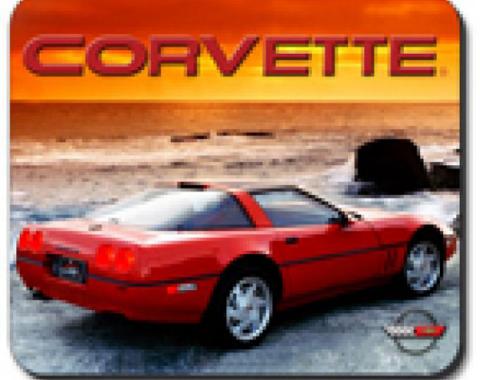 Corvette Sunset '90 ZR1, Mouse Pad